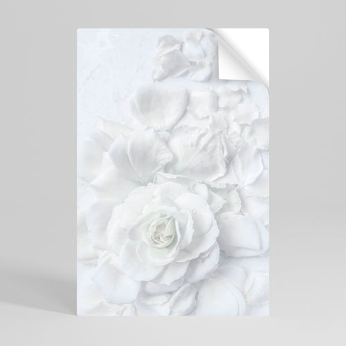 ELEGANCE IN CLARITY Peel and Stick Vertical Poster