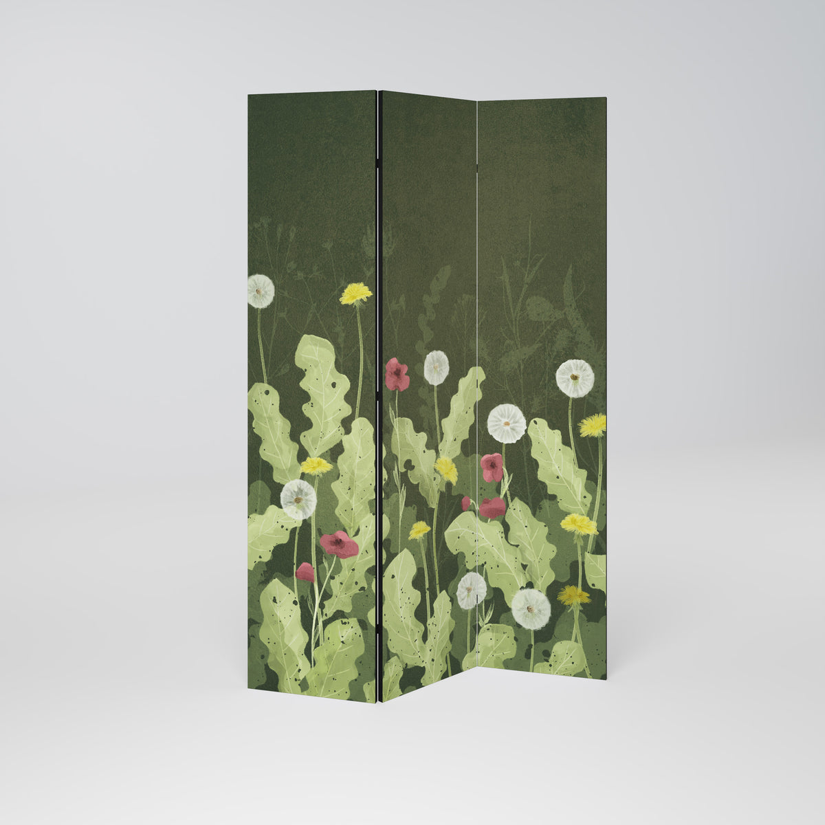 DANDELION AMUSE 3-Panel Room Divider