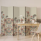 ORGANIC FOLKLORE Decorative 6-Panel Room Divider