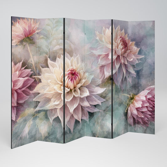 LUMINOUS GARDEN Decorative 6-Panel Room Divider