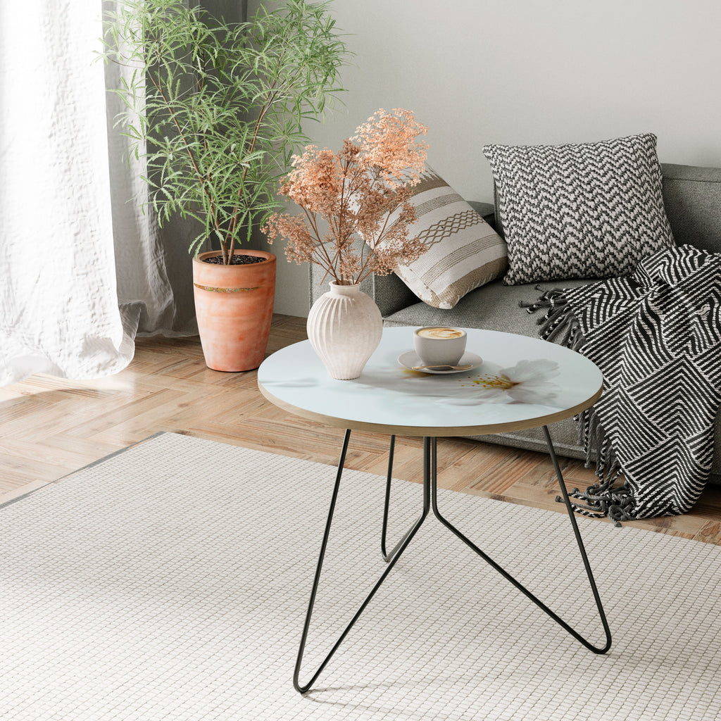 FLEETING WHITE PETALS Coffee Table