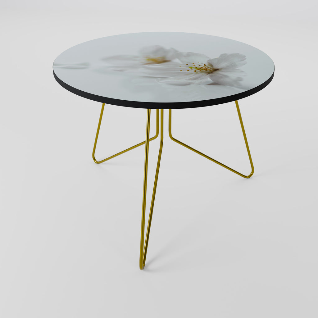 FLEETING WHITE PETALS Coffee Table