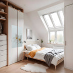 FLEETING WHITE PETALS Peel and Stick Vertical Poster