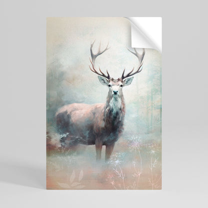 FOREST KING Peel and Stick Vertical Poster
