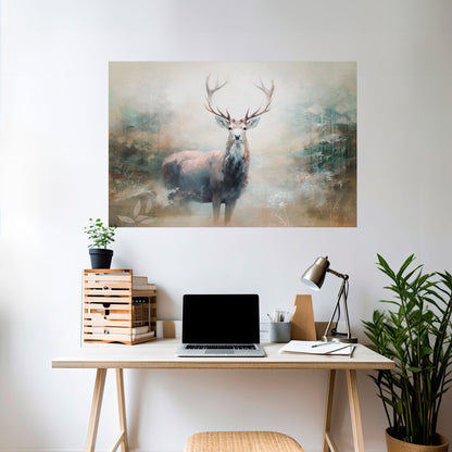 SKOGSKUNGENS självhäftande poster