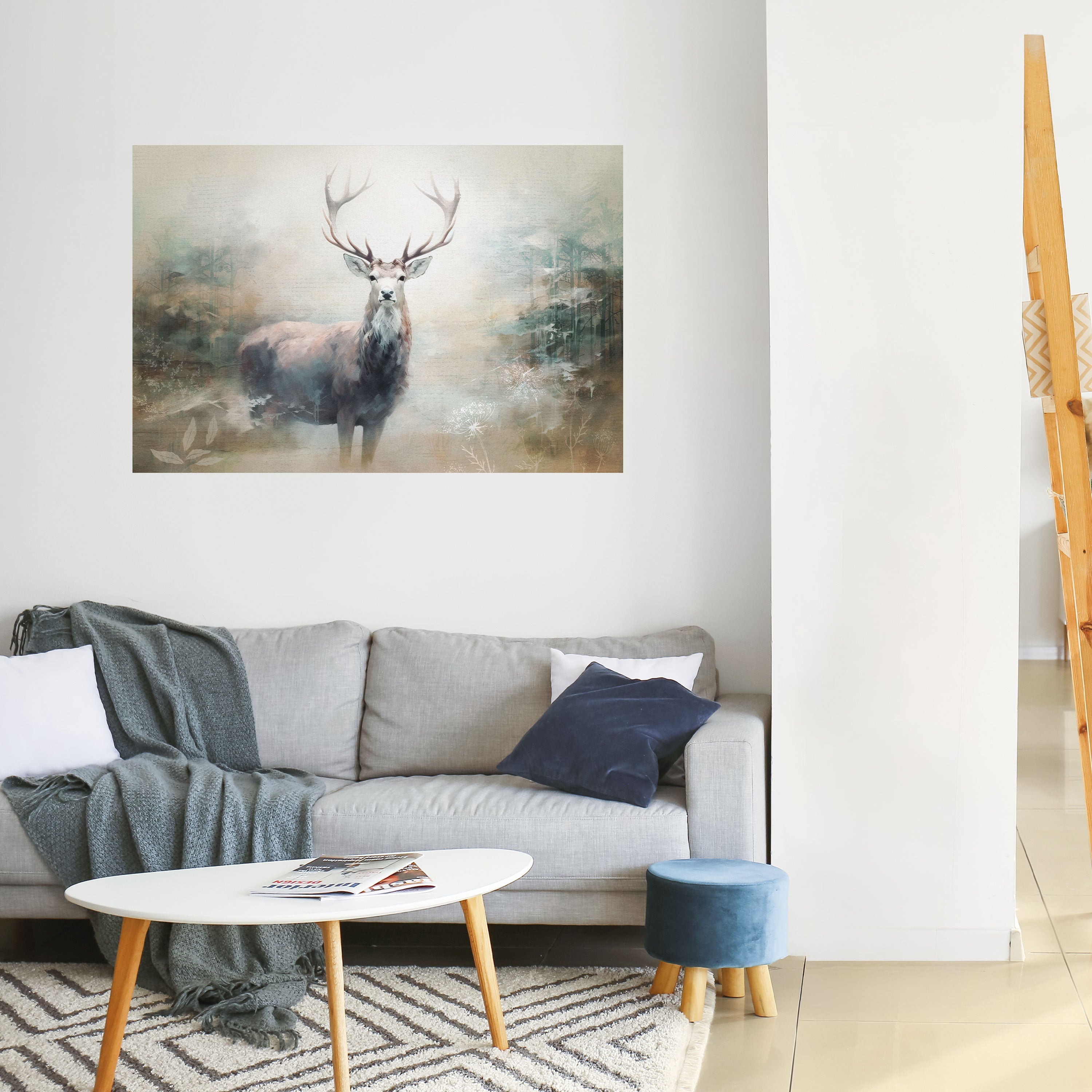 SKOGSKUNGENS självhäftande poster