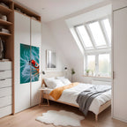 LADYBUG BALANCE Peel and Stick Vertical Poster