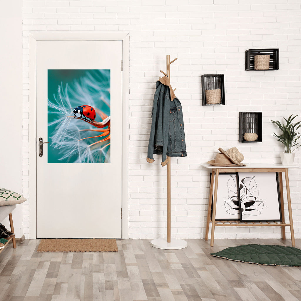 NYCKELPIGAN BALANCE Vertikal poster med självhäftande klistermärke