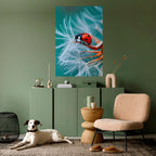 LADYBUG BALANCE Peel and Stick Vertical Poster