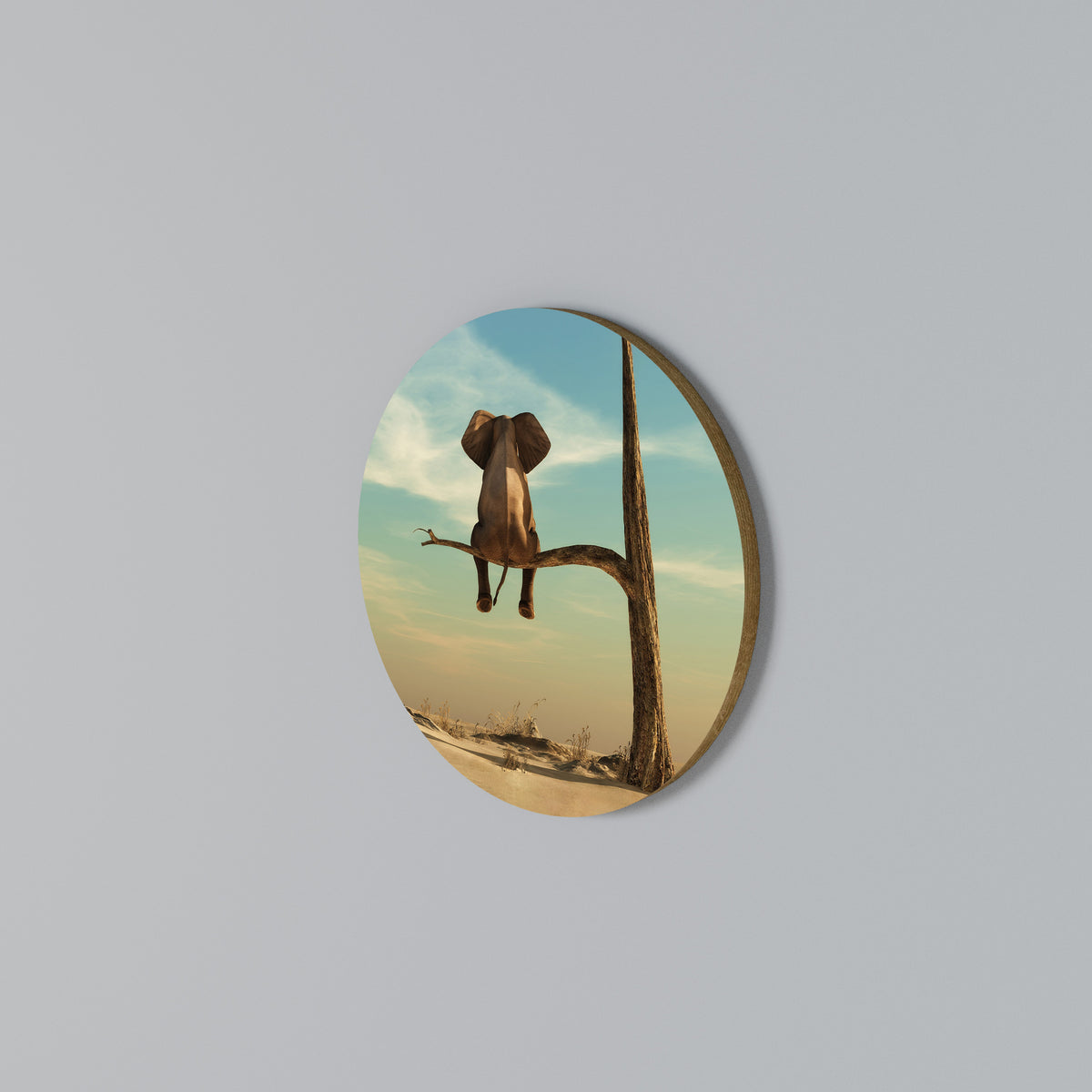 DARE TO DREAM Round Wall Art