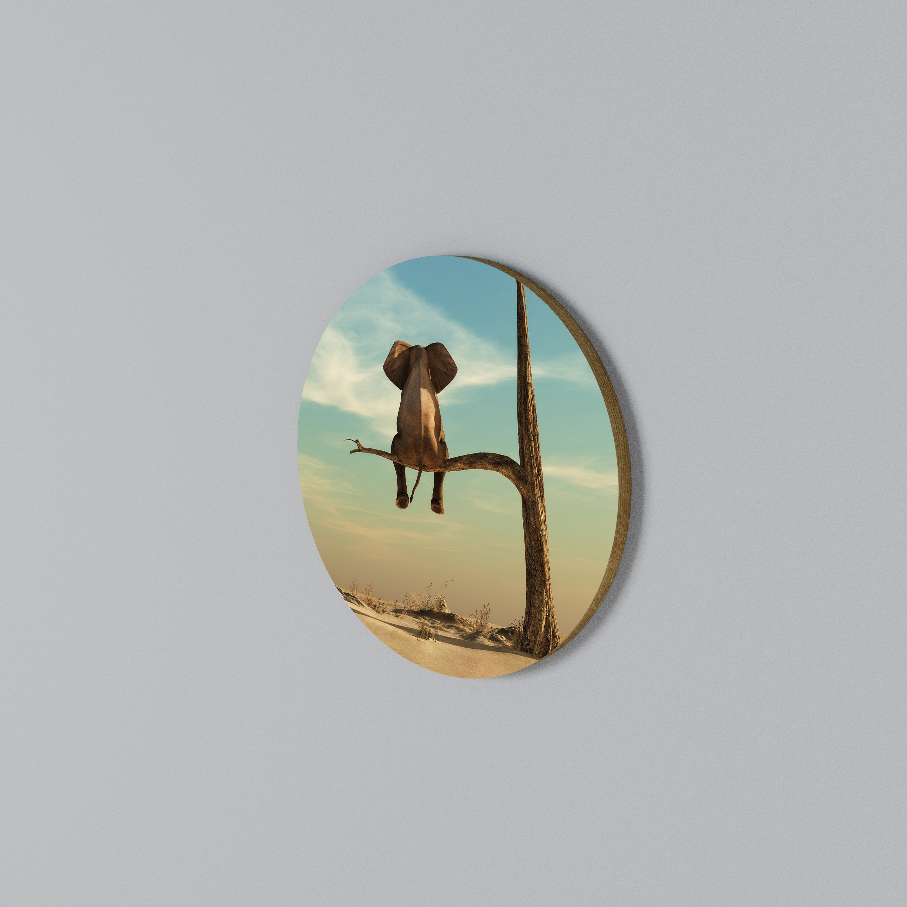 DARE TO DREAM Rund väggdekor