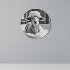 BUBBLE BATH BAA Round Wall Art