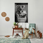 TOILET TIME TALES Peel and Stick Vertical Poster