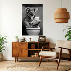 TOILET TIME TALES Peel and Stick Vertical Poster