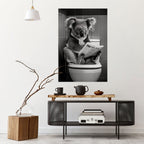 TOILET TIME TALES Peel and Stick Vertical Poster