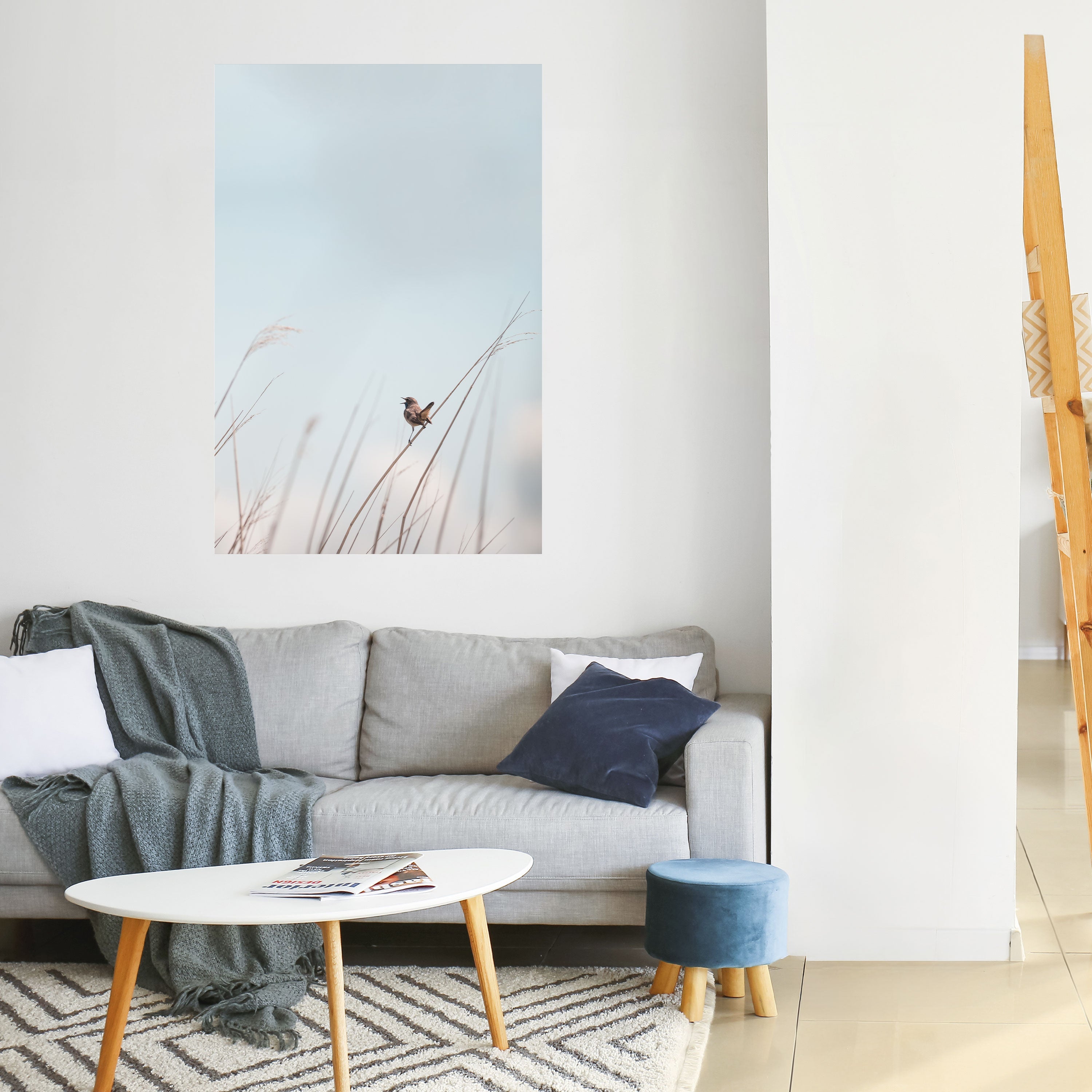 NATURE'S CHORUS vertikal poster med självhäftande tryck