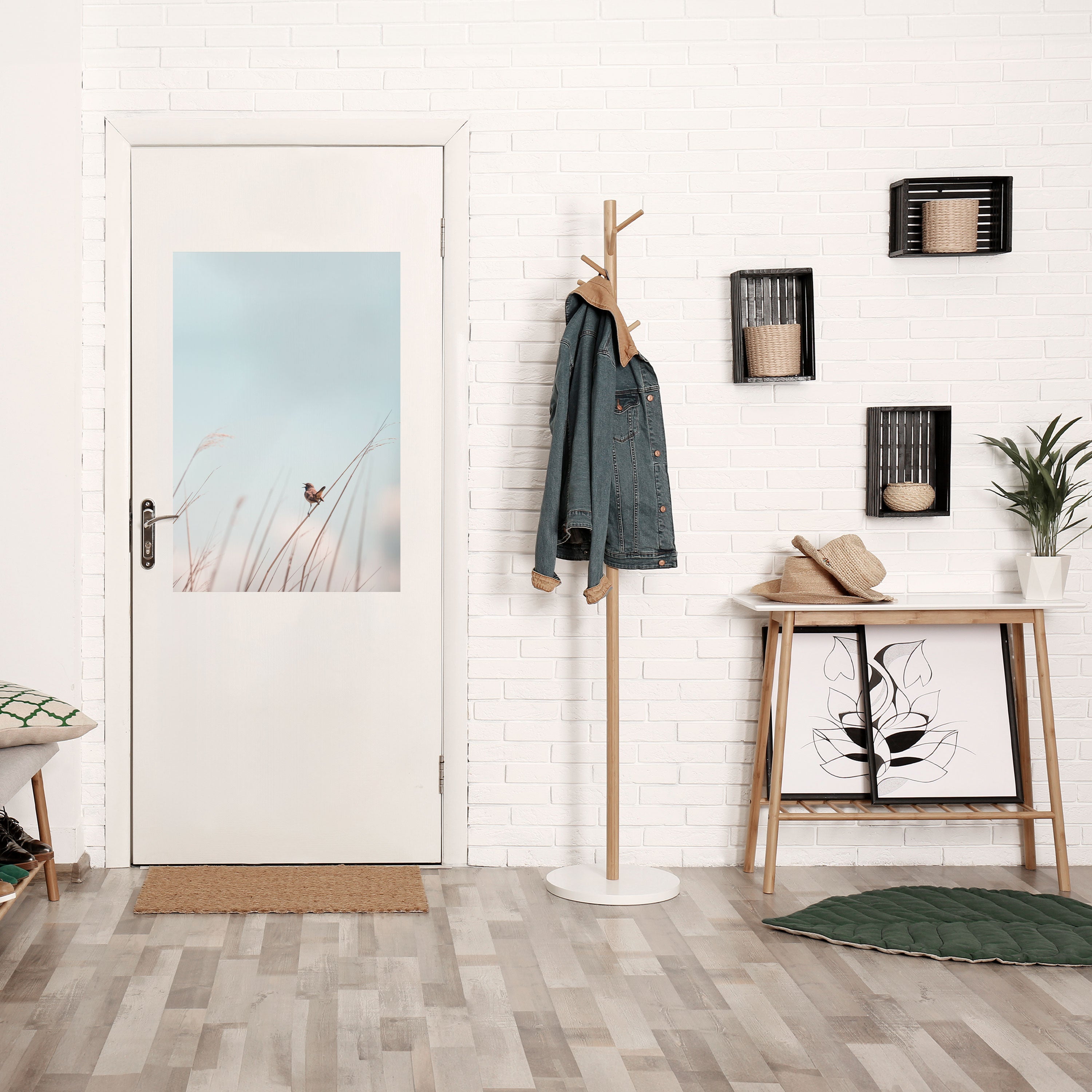 NATURE'S CHORUS vertikal poster med självhäftande tryck
