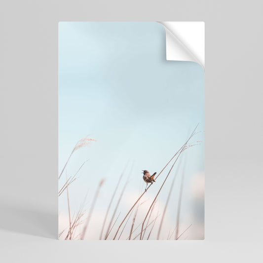 NATURE'S CHORUS Peel and Stick Vertical Poster