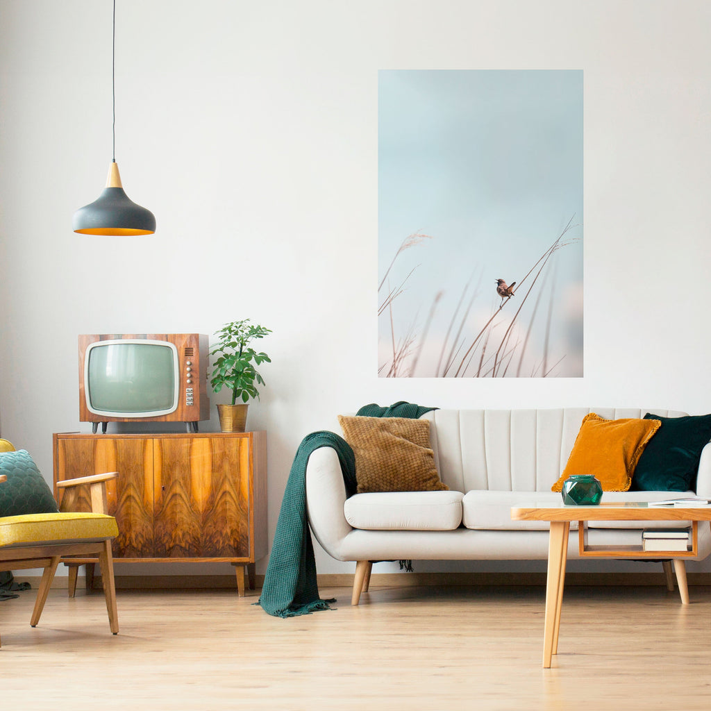 NATURE'S CHORUS vertikal poster med självhäftande tryck