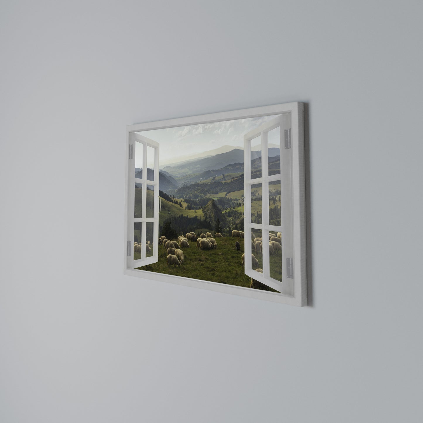 WILD PASTURES VIEW Horizontal Canvas Print