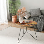 ZEBRA SUNSET SERENADE Coffee Table