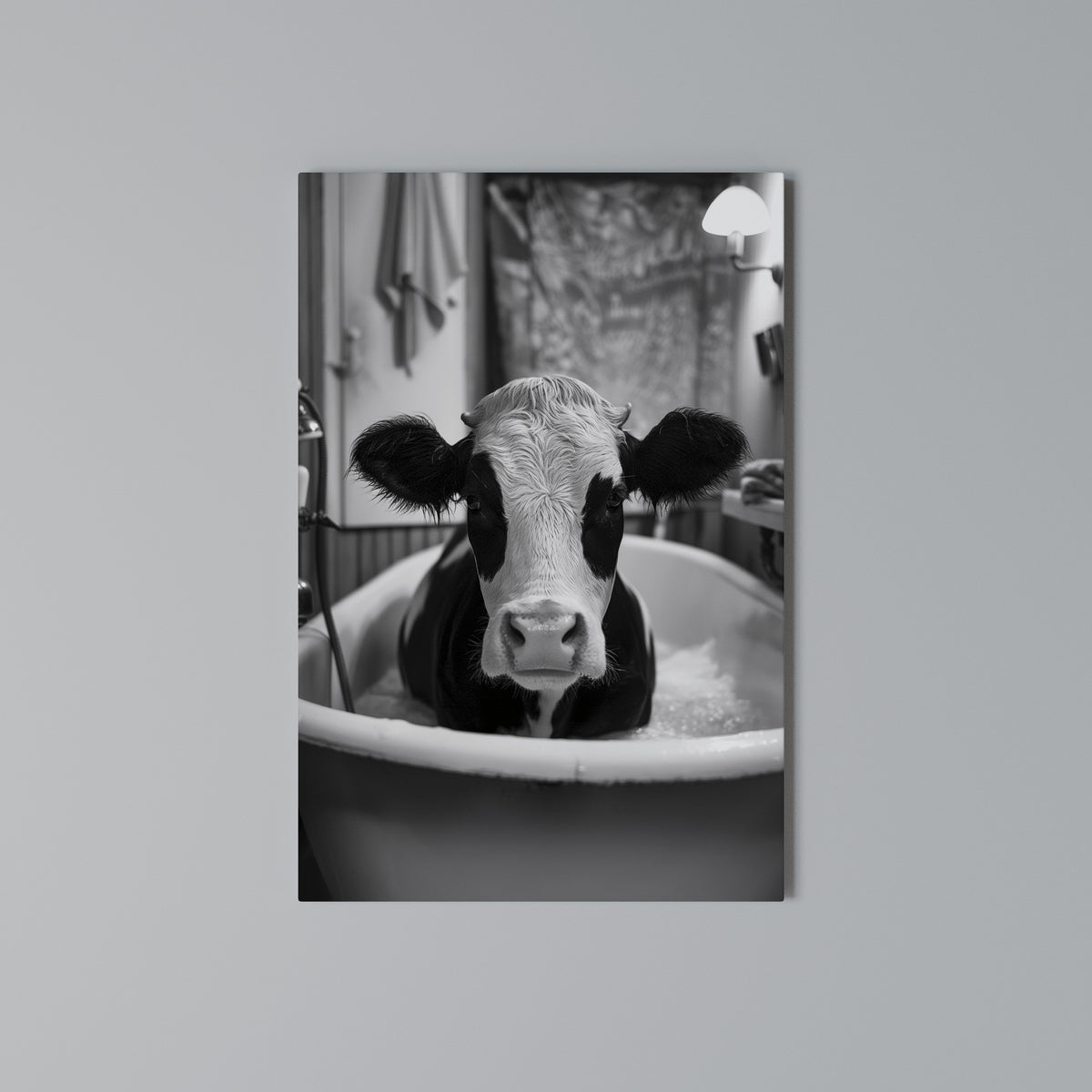 MONOCHROME MOOOD Vertical Canvas Print