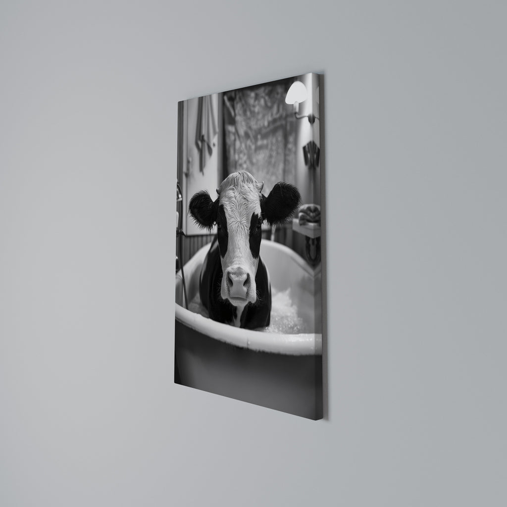 MONOCHROME MOOOD Vertical Canvas Print