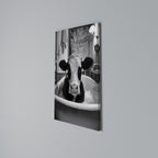 MONOCHROME MOOOD Vertical Canvas Print
