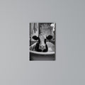 MONOCHROME MOOOD Vertical Canvas Print