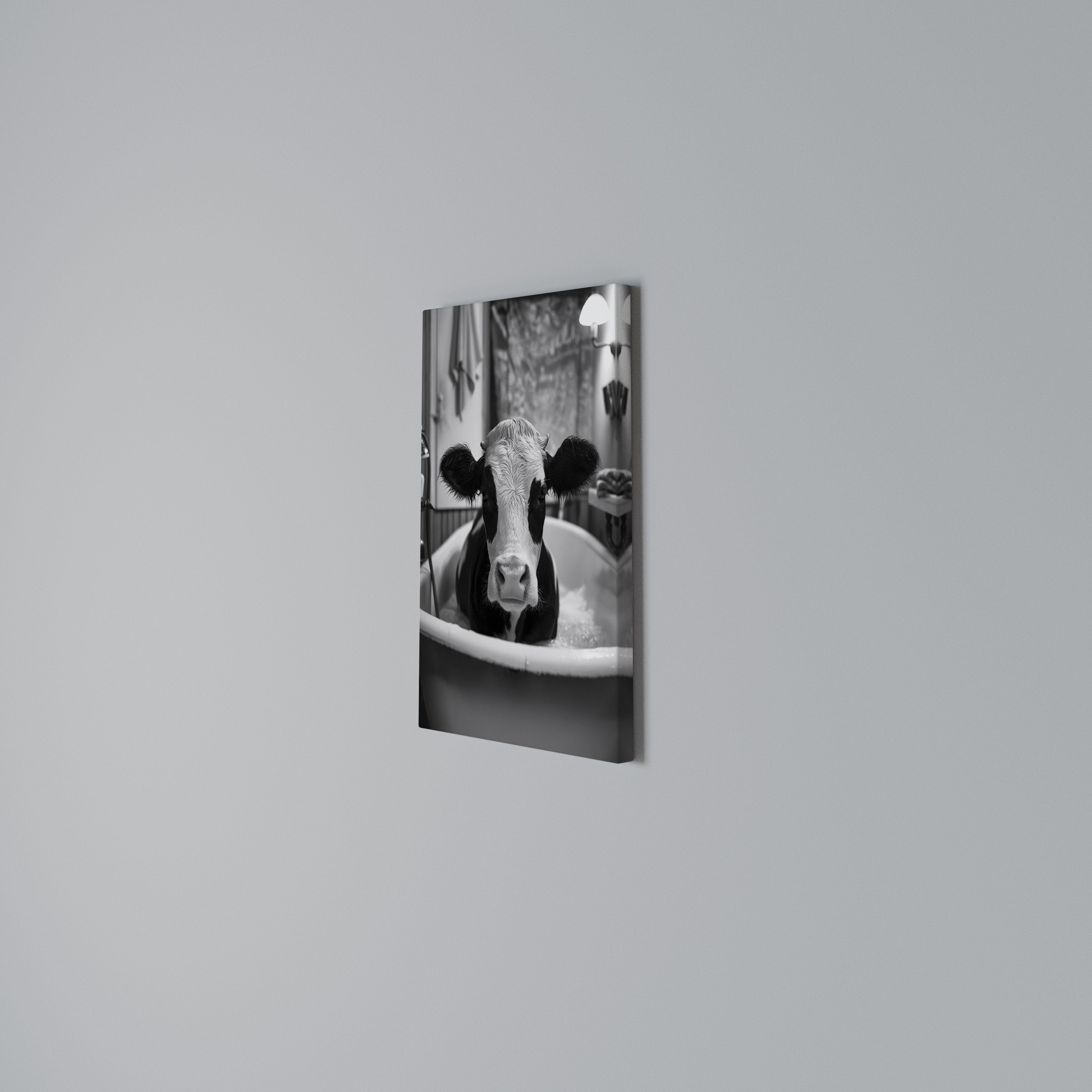 MONOCHROME MOOOD Vertical Canvas Print