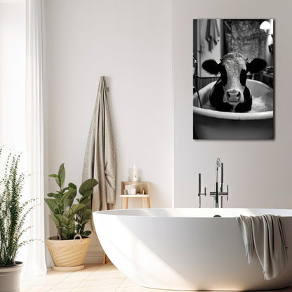 MONOCHROME MOOOD Vertical Canvas Print