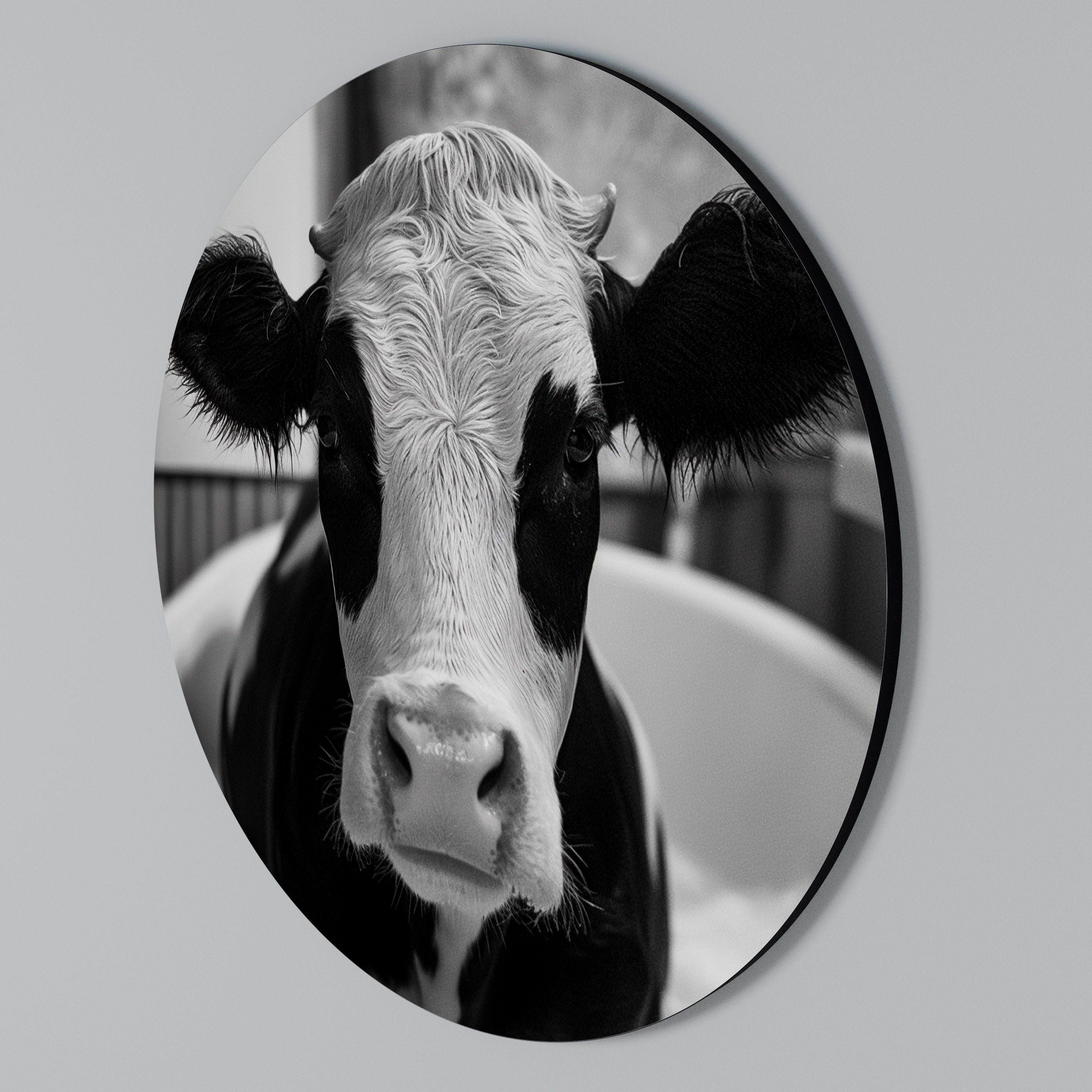 MONOCHROME MOOOD Rund väggdekor