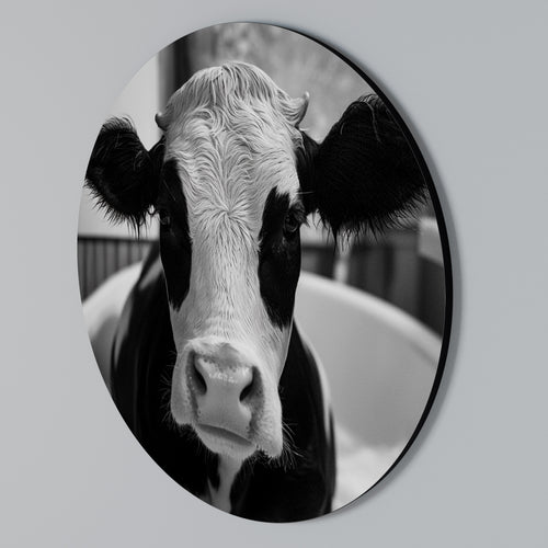 MONOCHROME MOOOD Rund väggdekor