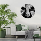 MONOCHROME MOOOD Round Wall Art