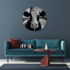 MONOCHROME MOOOD Round Wall Art