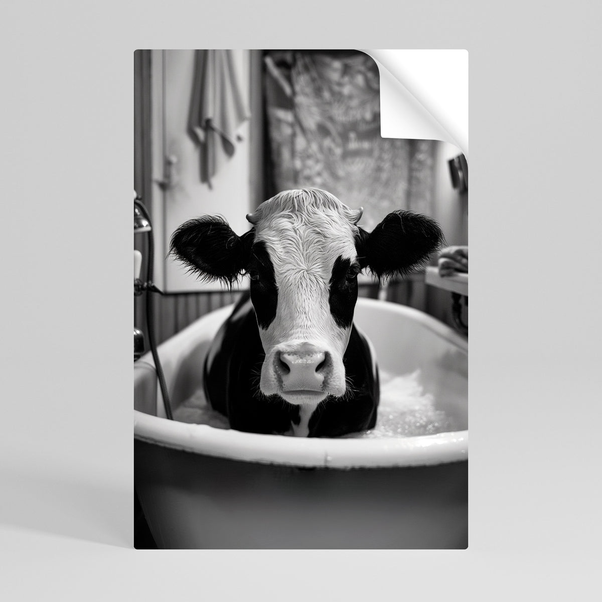 MONOCHROME MOOOD Självhäftande Vertikal Poster