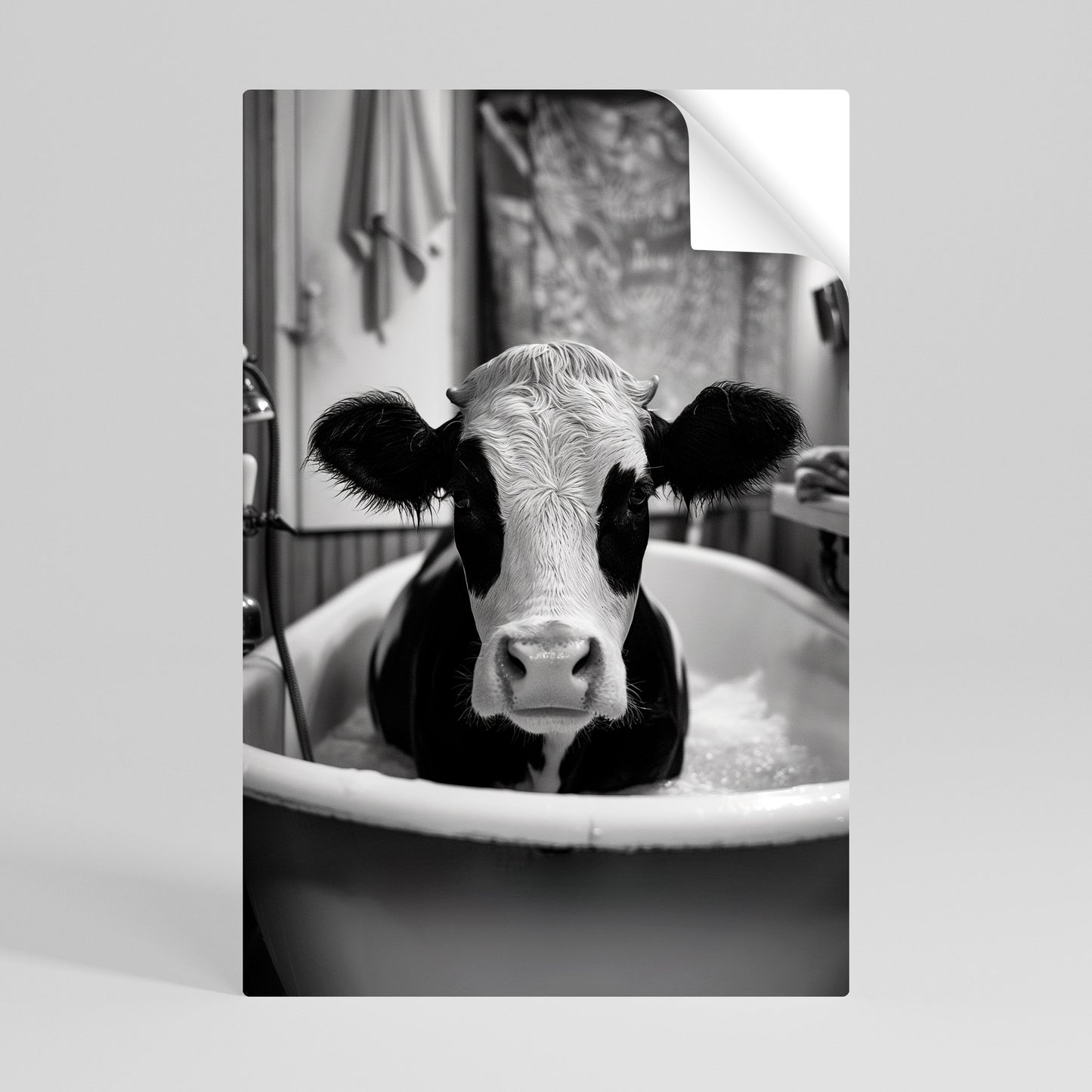 MONOCHROME MOOOD Självhäftande Vertikal Poster