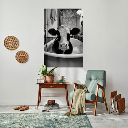 MONOCHROME MOOOD Peel and Stick Vertical Poster