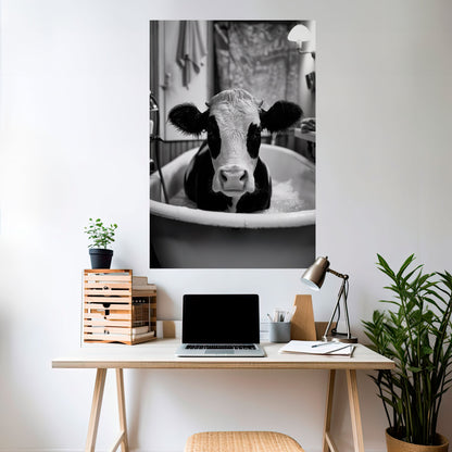 MONOCHROME MOOOD Peel and Stick Vertical Poster