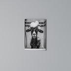 BUBBLE-BATHED BLISS Vertical Canvas Print