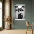 BUBBLE-BATHED BLISS Peel and Stick Vertical Poster