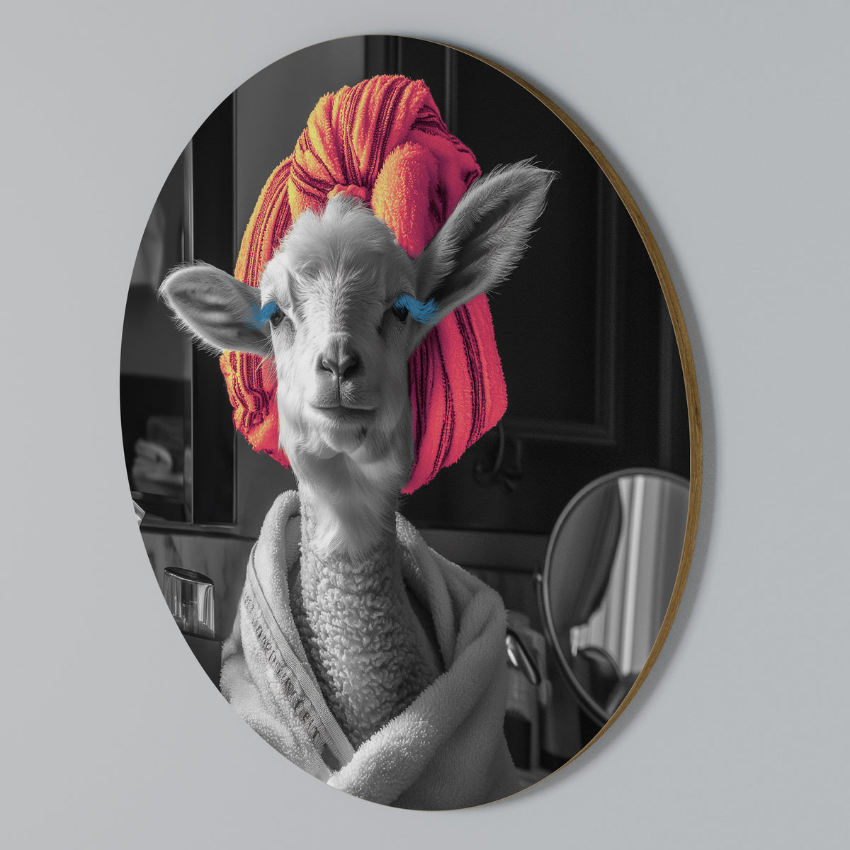 COUTURE CUDDLE Rund väggdekor