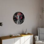 COUTURE CUDDLE Round Wall Art