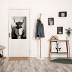 MOO-DY NEWS BREAK Peel and Stick Vertical Poster