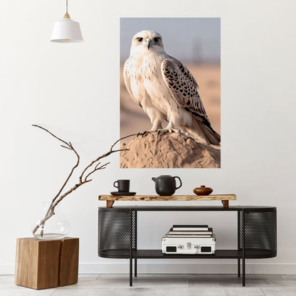 SILENT WINGS OF POWER Peel and Stick Vertical Poster