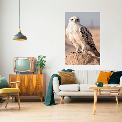 SILENT WINGS OF POWER Peel and Stick Vertical Poster