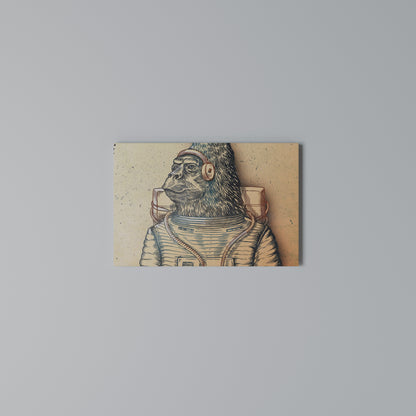 GORILLA GROOVE Horizontal Canvas Print