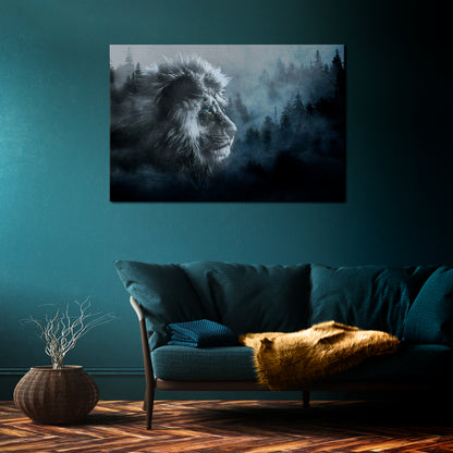 FROSTED ROYALTY Horizontal Canvas Print