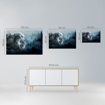 FROSTED ROYALTY horisontell poster med självhäftande tryck
