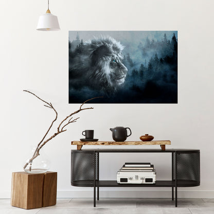 FROSTED ROYALTY horisontell poster med självhäftande tryck